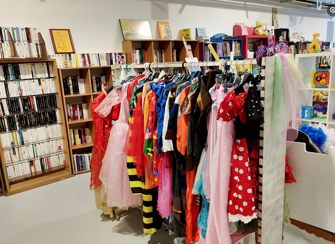 Intérieur de la boutique de Lancié